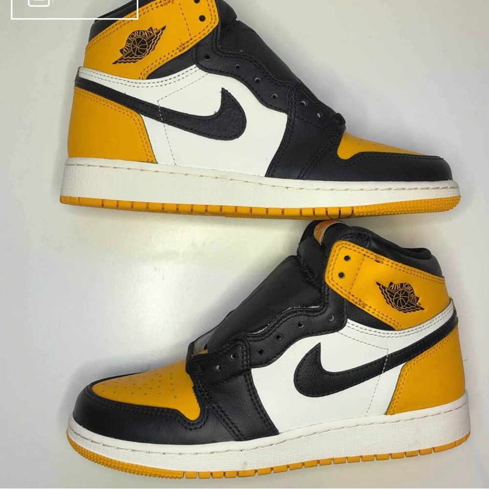 Air Jordan 1 Yellow Toes